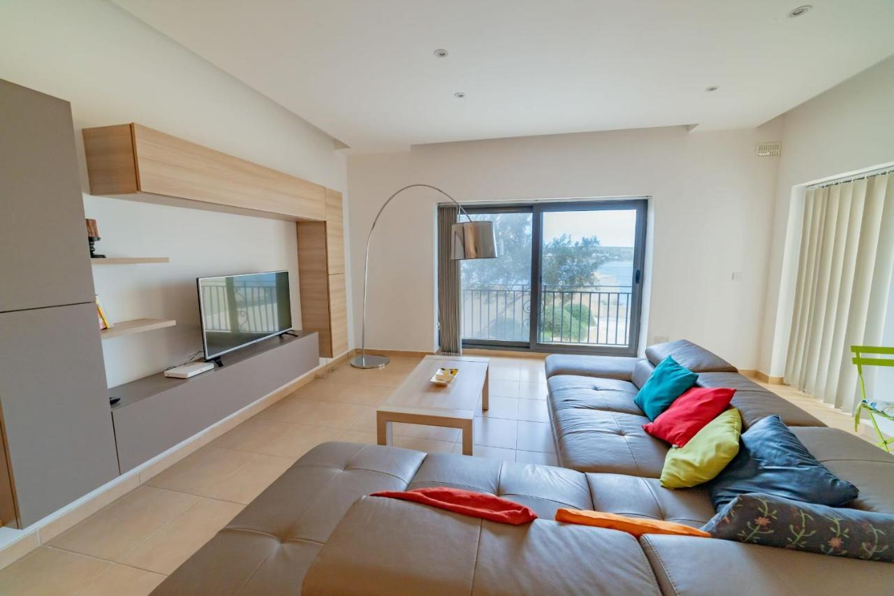 Luxury Seaview & Pool-Hosted By Sweetstay Mellieħa Kültér fotó